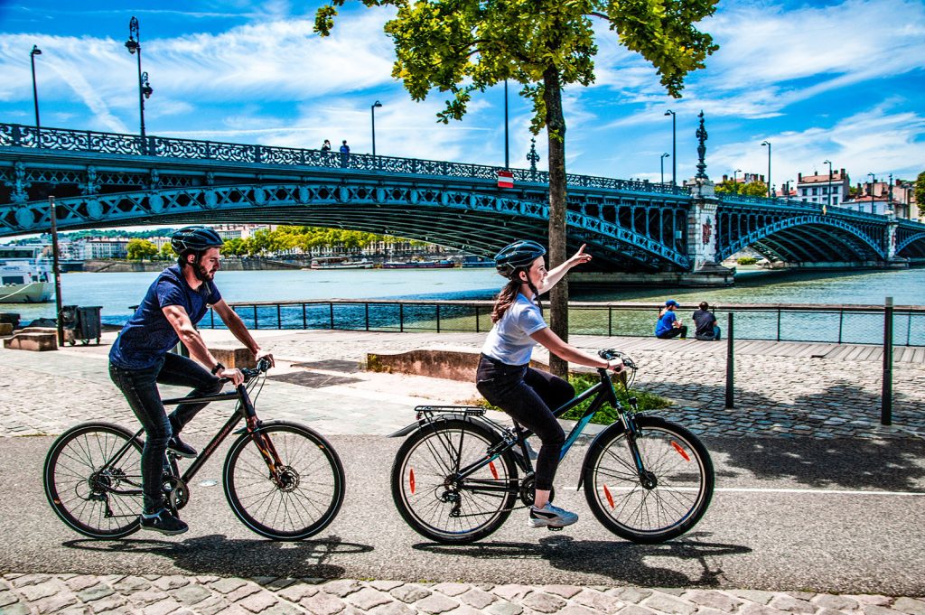 Location de vélo VTC à Lyon pour se balader sur la ViaRhôna
